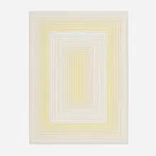 Untitled (Annual Edition) by Richard Anuszkiewicz, 1972, screenprint on acrylic, sold Jan 2016