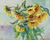 Oleg Stanichnov, Untitled, oil on canvas 45 x 55cm