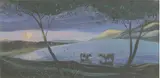Nicholas Hely Hutchinson, Untitled, oil on board 11 x 22cm