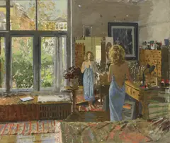 Ken Howard, Untitled, oil on canvas 102 x 122cm