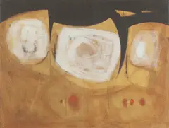 Michael Seward Snow, Untitled, oil on canvas 63 x 76cm .