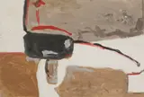 Henry Cliffe, Untitled, gouache 39 x 56cm .