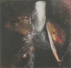 Kenneth Draper, Untitled, pastel 48.5 x 43.5cm .