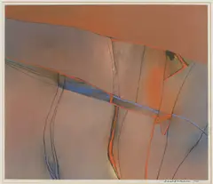 David Blackburn, Untitled, pastel 32.5 x 39cm .