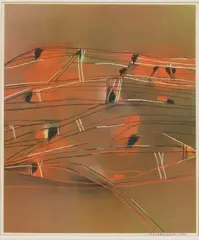 David Blackburn, Untitled, pastel 39.5 x 32.5cm .