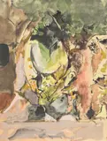 Graham Sutherland O.M., Rock Formation, 1974, digital print in colours on paper