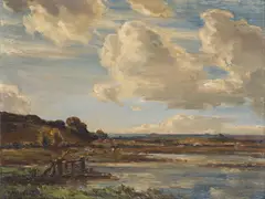 Arthur A. Friedenson, A view of Purbeck, Dorset, oil on panel