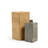 Shimaoka Tatsuzo, Square Bottle with Handmade Japanese Box