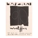Emerson Woelffer, Poindexter and Kantor Gallery Posters, c. 1959, Two lithographic posters in colors on wove paper, each signed in pencil, one dedicated 'For Leo'