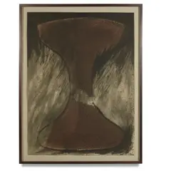 Beverly Pepper, Janus Brown, c. 1990, Etching in colors on wove paper