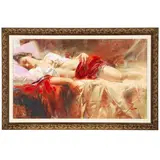 Giuseppe Dangelico Pino, Restful, hand embellished giclee canvas