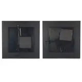 Fletcher Benton, Cologne Construct, Relief, Variations 1A, 1996; Cologne Construct, Relief, Variations 2A, 1996 (Two Works)