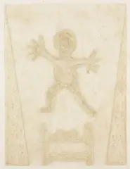 Rufino Tamayo, Niño Saltando (P. 304), 1982, Mixografía® in colors on handmade paper