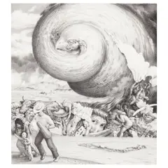 Mark Spencer, Border Storm, 1978, Lithograph on wove paper