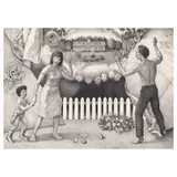 Mark Spencer, American Baroque, c. 1988, Lithograph on wove paper