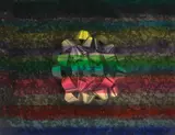 Kathryn Andrews, Bow, 2010, unique serigraph