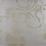 Aaron Young, Never Work (MOHO Silver Squares), 2005, silkscreen on canvas