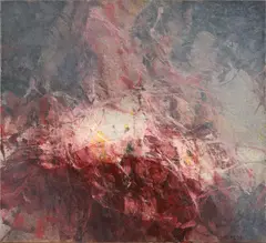 George D'Almeida, PAINTING, 5.11.81., oil on canvas