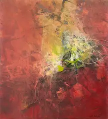 George D'Almeida, PAINTING, 4.5.84., oil on canvas