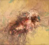 George D'Almeida, PAINTING, 16.9.81., oil on canvas