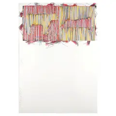 Ed Rainey, Cow and Animal, 1985, Screenprint in colors on paper