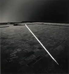 Michael Kenna, 'Light Line, Mont St. Michel, France', 1994, Gelatin silver print; mounted