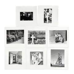 Walker Evans, Select images from the First and Last Portfolio,, Eight gelatin silver prints