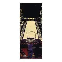 John Chamberlain, Untitled (Eiffel Tower), c. 1990,, Chromogenic print; signed in ink in the margin