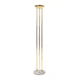 Mid-Century Modern Torchiere, Untitled, 1970, brass plated steel