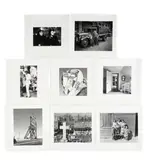 Walker Evans, Select images from the First and Last Portfolio,, Eight gelatin silver prints