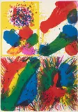 Walasse Ting, The Greatest Hot Dog on the Earth, from the book Hot and Sour Soup, 1964, Color lithograph on wove paper; numbered and signed '27/30 Ting 64' in pencil upper center