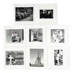 Walker Evans, Select images from the First and Last Portfolio,, Eight gelatin silver prints