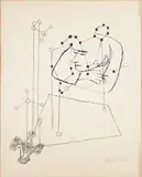Ben Shahn, Many Things, from the Rilke Portfolio: For the Sake of a Single Verse, 1968, Lithograph on Arches watermarked paper; signed within the matrix