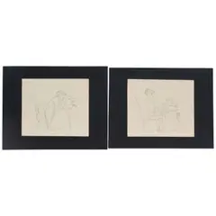 Garry Trudeau, Two Sketches for Doonesbury, pencil on paper