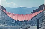 Valley Curtain by Christo & Jeanne-Claude, 1972, Offset lithograph on paper, sold Aug 2025