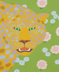 Gerald Garston, The Jaguar, c. 1970, Silkscreen in colors on paper