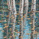 David Foley, Inundation-4, acrylic on canvas