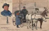 Ludwig Koch, Der Älteste von Graben 453 (Der Waldbauer), watercolor on paper