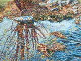 David Foley, Autumn Opus - Reflection, acrylic on canvas