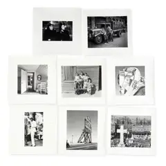 Walker Evans, Select images from the First and Last Portfolio,, Eight gelatin silver prints