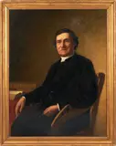 Portrait of a Presbyterian Minister by American School, oil on canvas, offered May 2025