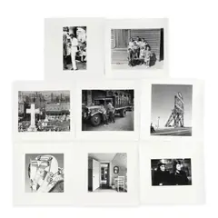 Walker Evans, Select images from the First and Last Portfolio,, Eight gelatin silver prints