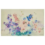 Katherine Cameron Rsw Re, Phlox and bees, watercolour
