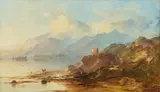 Horatio McCulloch Rsa, Loch Duich and the Ruin of Eilan Donan, oil on canvas
