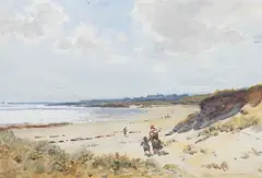 Robert Weir Allan Rsa Rws Rsw, St. Combs, Aberdeenshire, watercolour