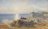 John Mogford, Sunny Moments, Culzean Castle, watercolour