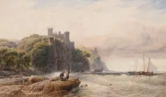 John Mogford, Culzean Castle, Ayrshire, watercolour