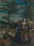 John Bulloch Souter, 'Finding of Moses', oil on canvas