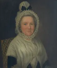 British School, Portrait of Elizabeth Poole, oil on panel