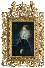 British School, Mary, Queen of Scots, oil on panel